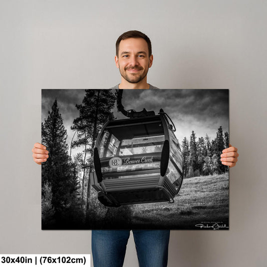 Colorado Wall Decor - Beaver Creek Artwork | Ski Lift Wall Art | Ready To Hang Canvas