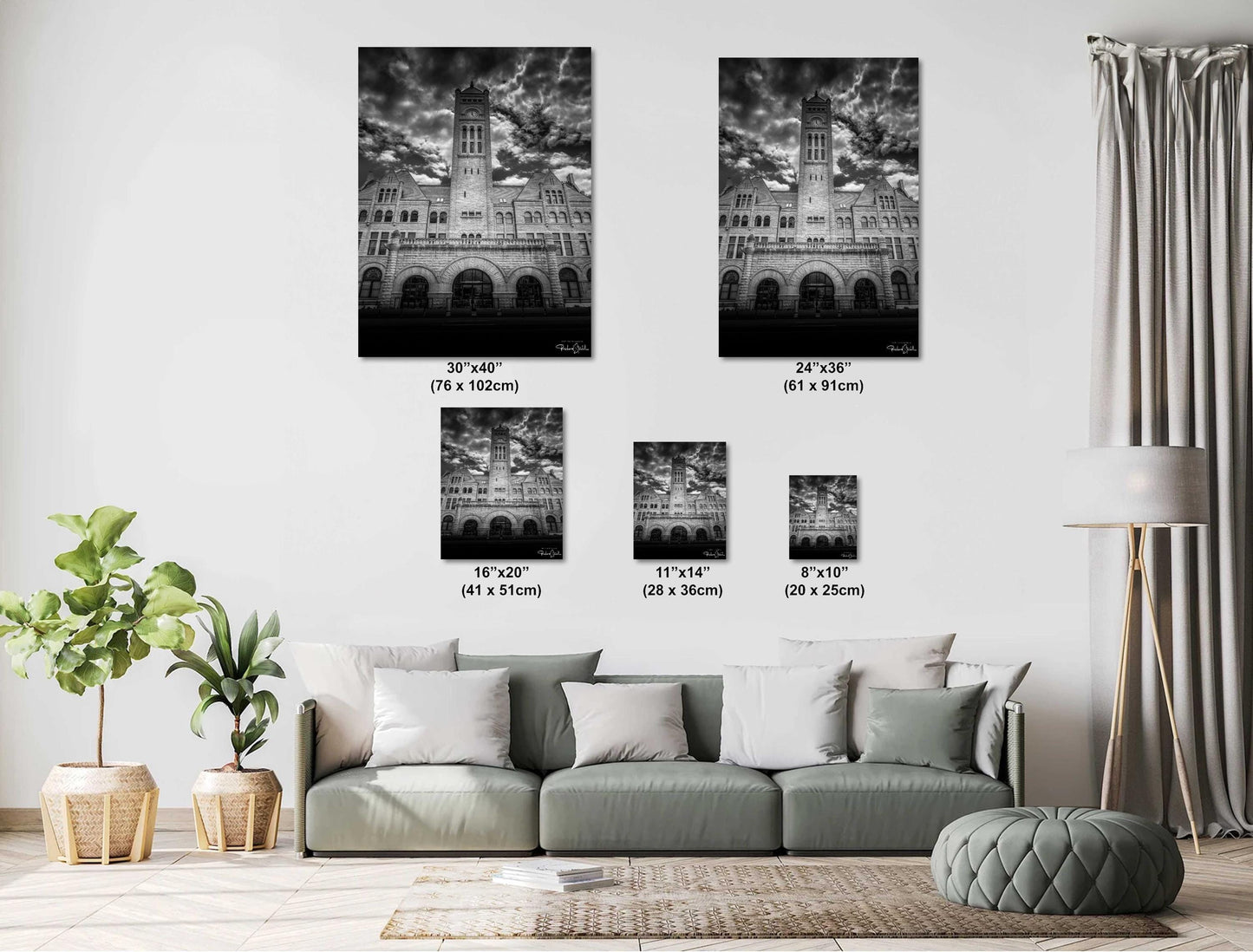 Nashville Cityscape Print – Urban Photography Wall Art | Music City Skyline Gift
