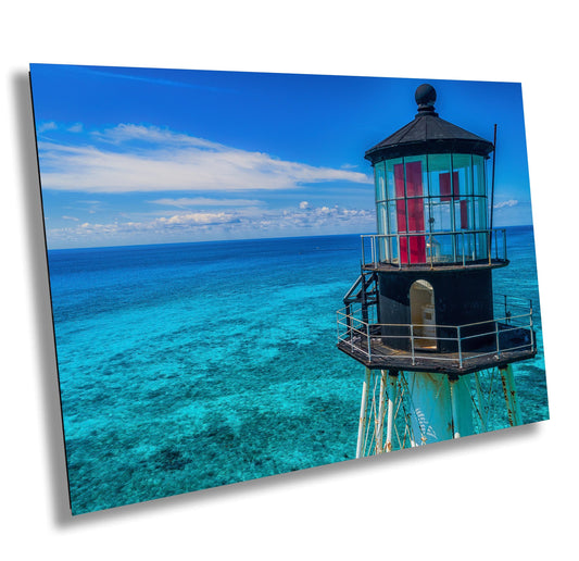 Alligator Reef Lighthouse Print - Florida Keys Wall Art | Ready To Hang Canvas