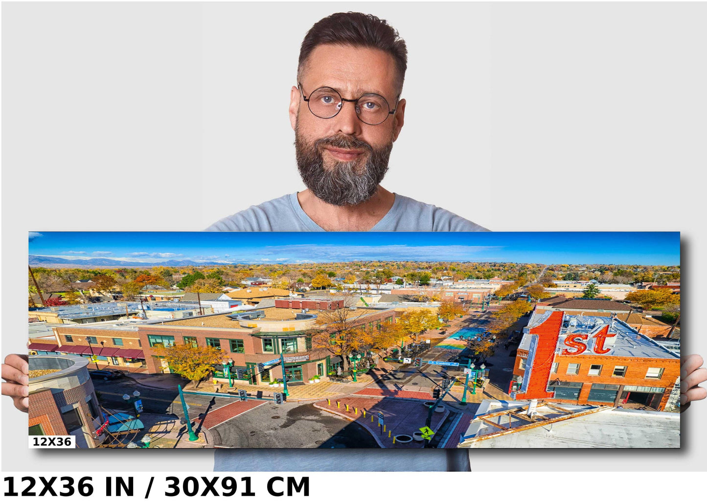 Arvada Colorado Photo Print - Scenic Arvada Wall Art | Vintage Style Decor Gift