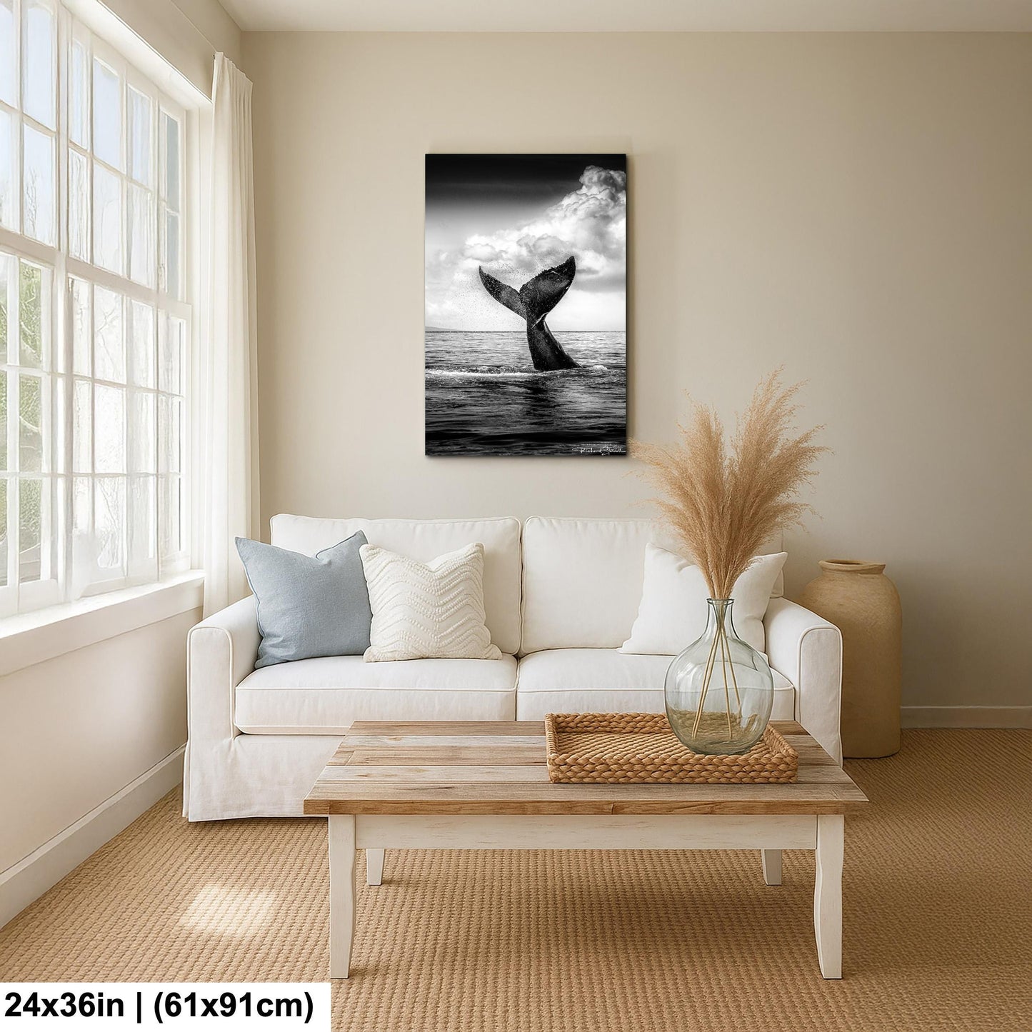 Humpback Whale Wall Art - Ocean Photo Print | Premium Paper & Canvas Decor