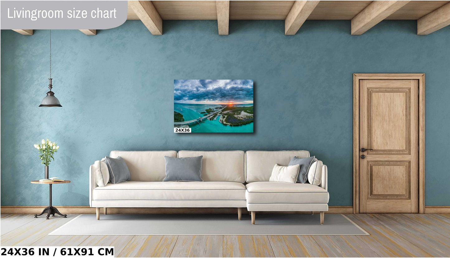 Islamorada Wall Art – Florida Keys Canvas Print | Nautical Wall Art Decor