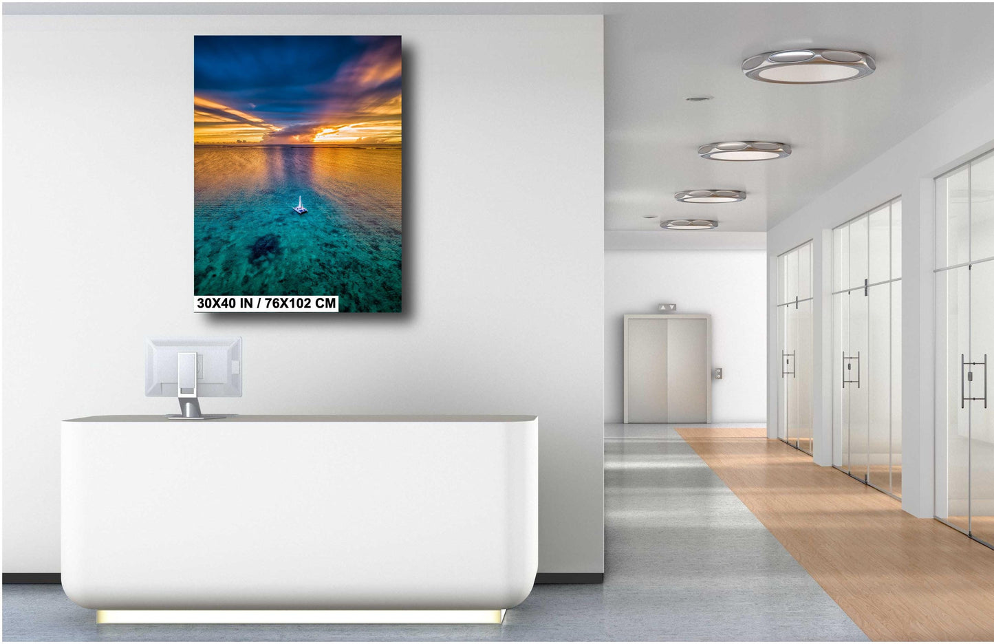 Florida Keys Sunset Art Print - Vibrant Sunset Wall Decor | Coastal Home Decor Canvas & Metal