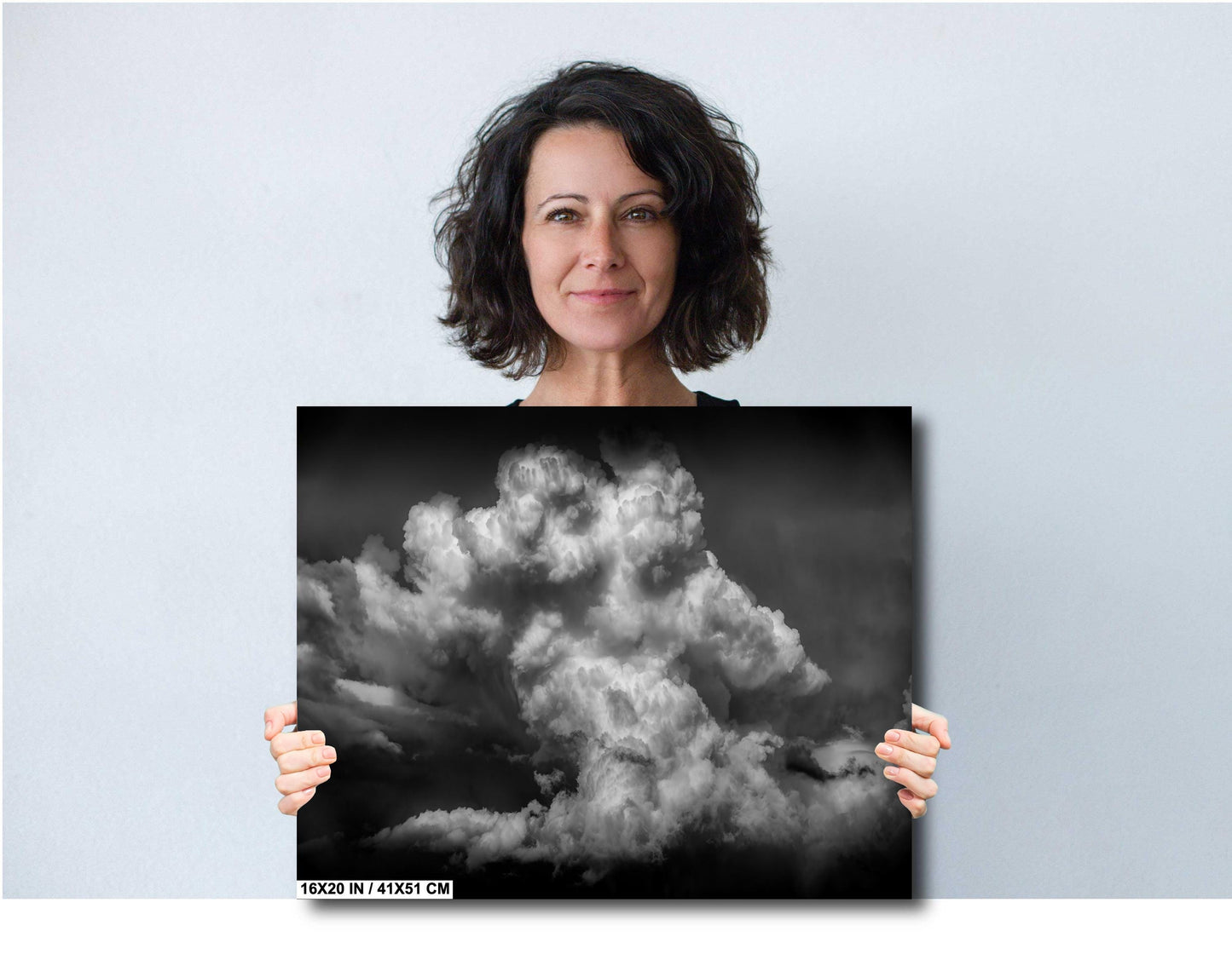 Storm Wall Art - Dramatic Storm Landscape Print | Moody Home Decor Canvas