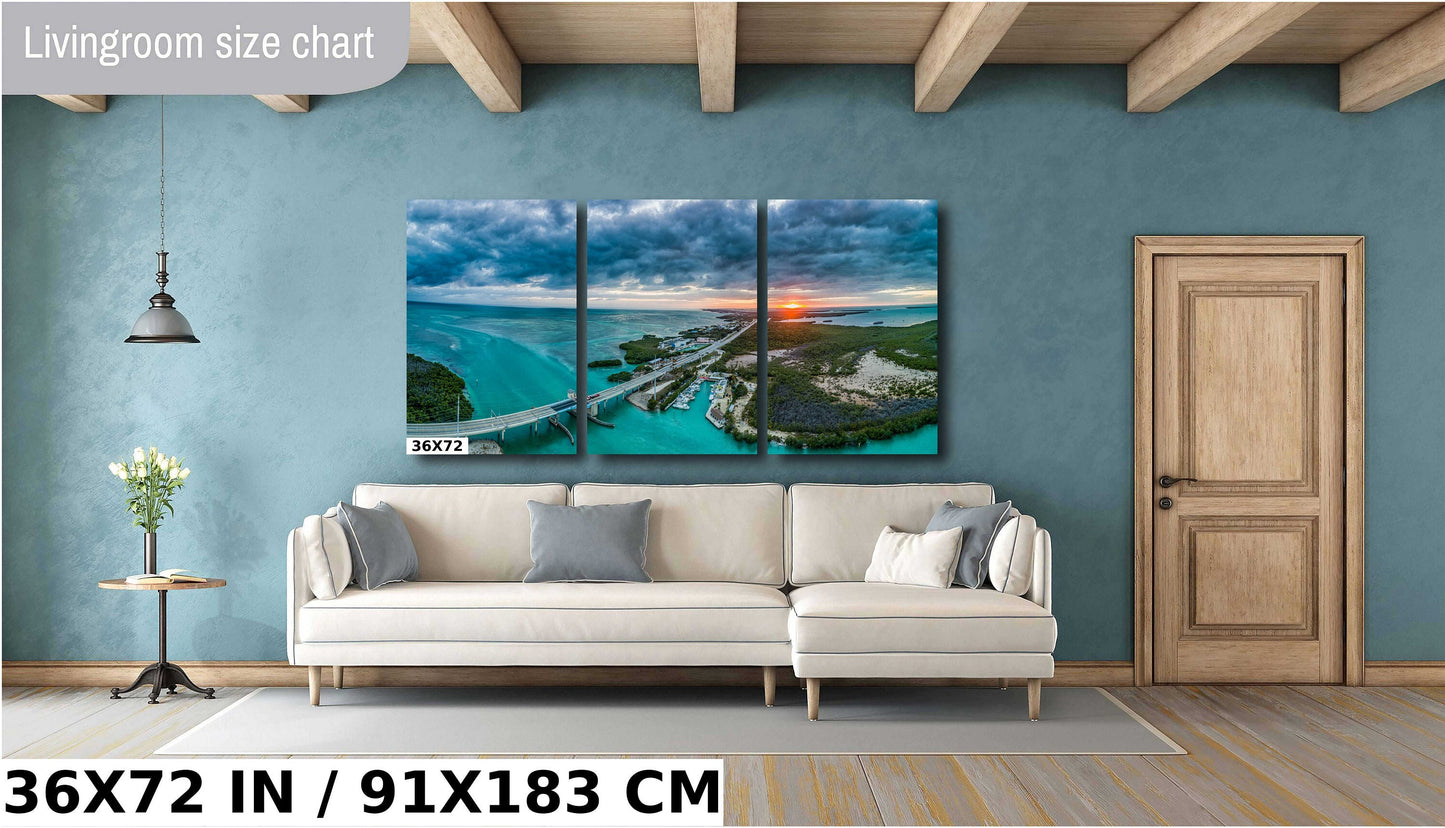 Islamorada Wall Art – Florida Keys Canvas Print | Nautical Wall Art Decor