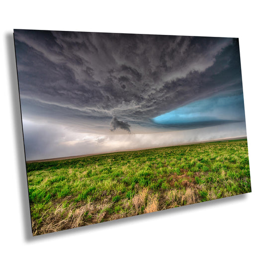 Thunderstorm Wall Art - Moody Storm Decor | Rustic Storm Print Canvas