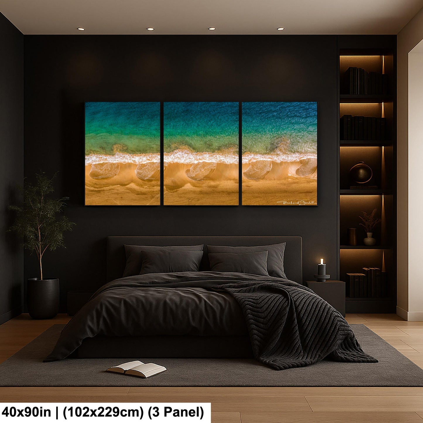 Ocean Wave Photography: Coastal Wall Art (Canvas or Metal Prints)