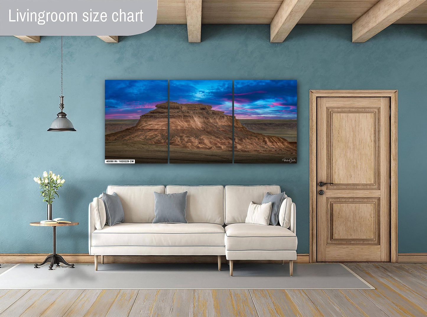 Pawnee National Grassland Print – Colorado Landscape Art | Rustic Nature Wall Decor