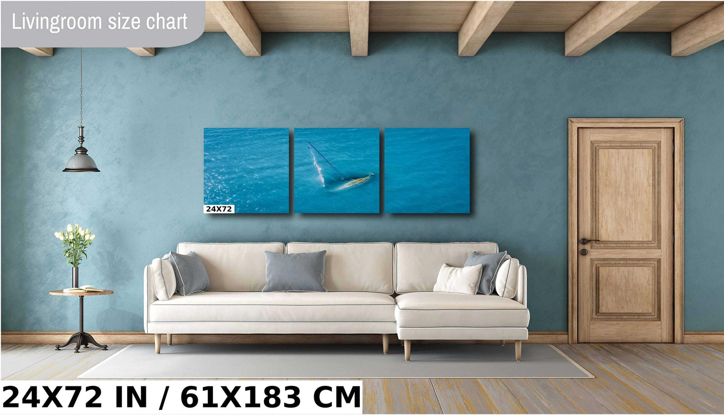 Shipwreck Sailboat Wall Art - Florida Keys Decor | Ready To Hang Canvas & Metal Print