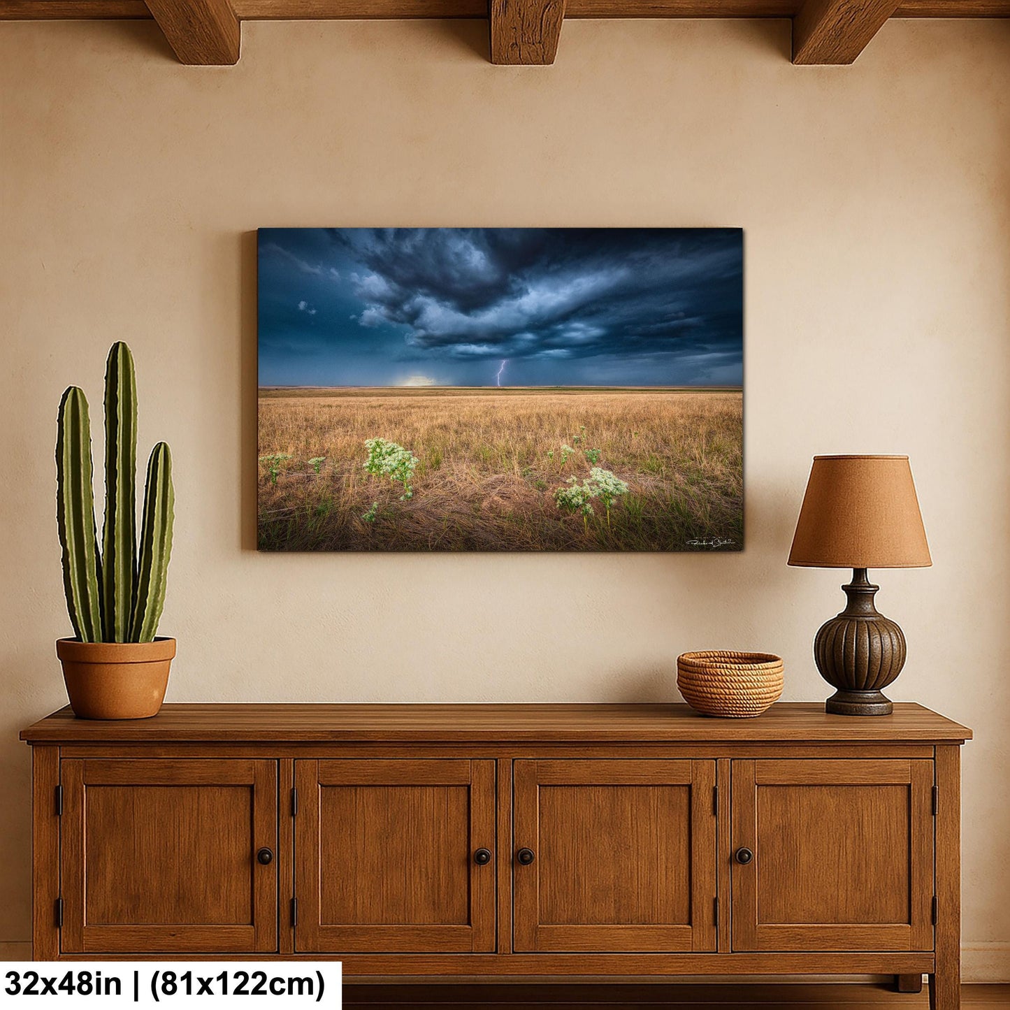 Thunderstorm Wall Art: Colorado Lightning - Ready to Hang