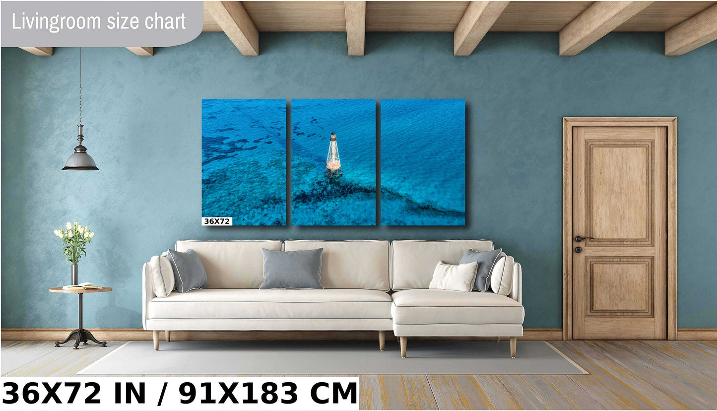 Florida Keys Wall Art – Tropical Coastal Decor | Beach House Wall Hanging