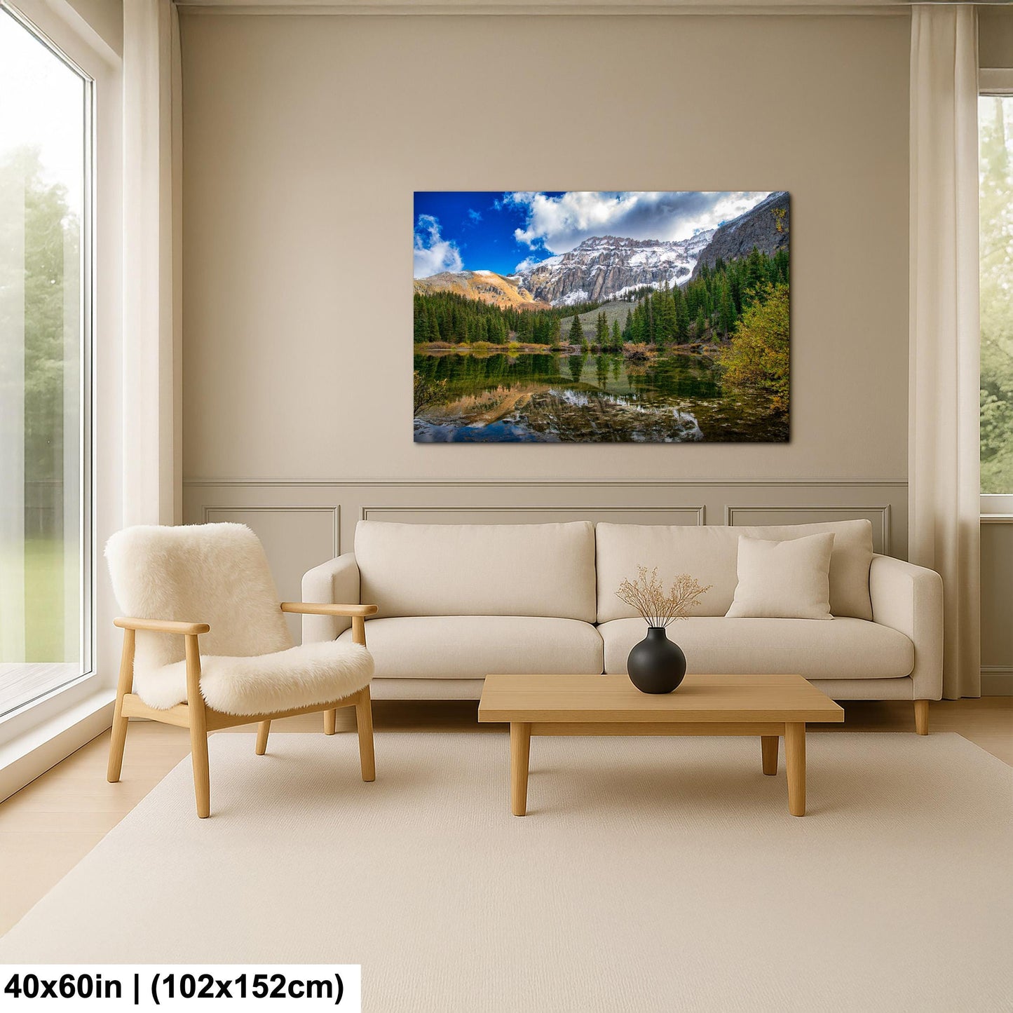Colorado Rocky Mountains Print: Nature Wall Art (Metal, Canvas, Paper)