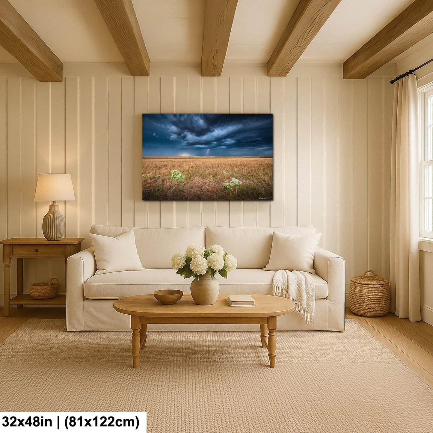 Thunderstorm Wall Art: Colorado Lightning - Ready to Hang