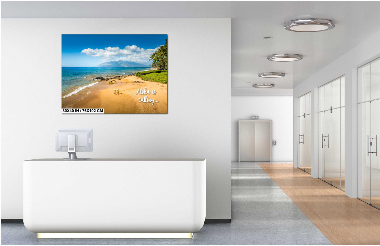 Ocean Wave Wall Art - Maui Photography Print | Vibrant Tropical Beach Decor