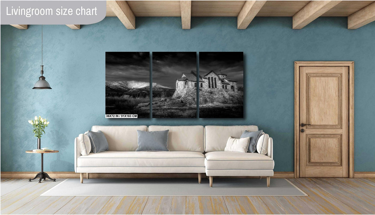 Chapel on the Rock Print, Colorado Wall Art & Rocky Mountain Decor