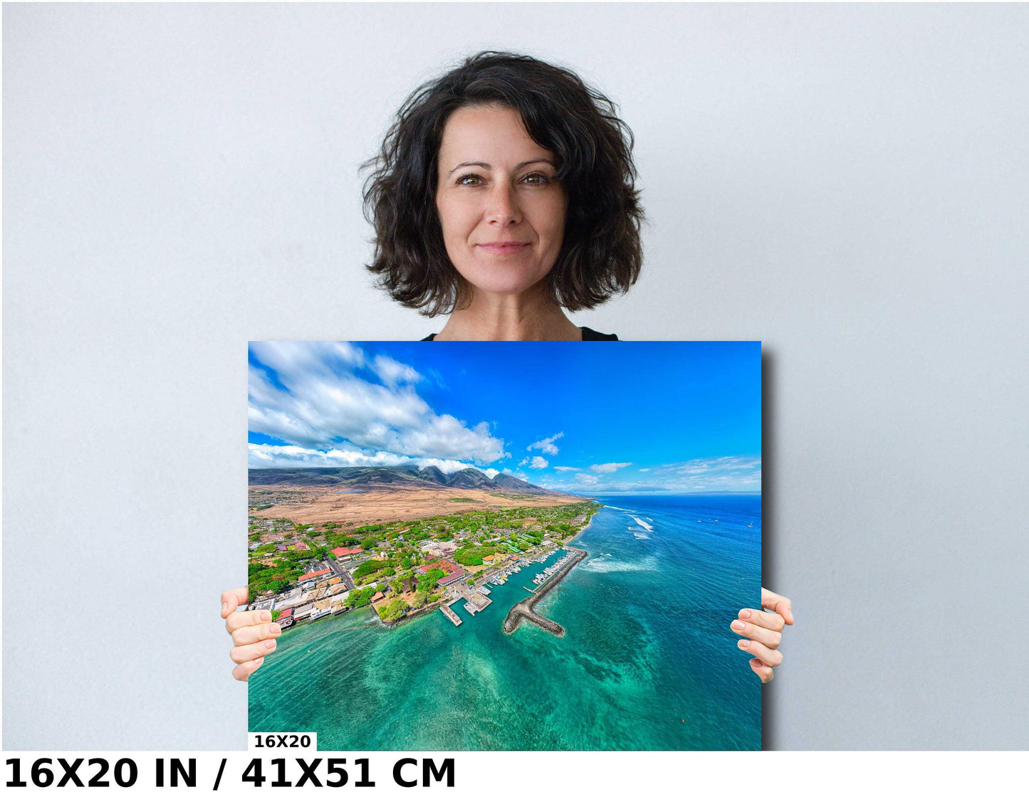 Lahaina Harbor Wall Art - Maui Photo Print | Hawaii Wall Decor, Ready To Hang Canvas