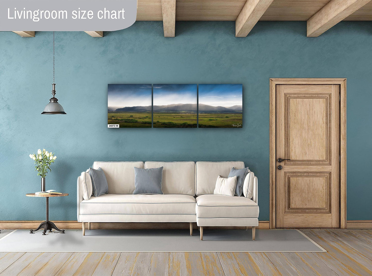 Boulder Flatirons Sunset - Colorado Wall Art | Vivid Sunset Colors Canvas Print