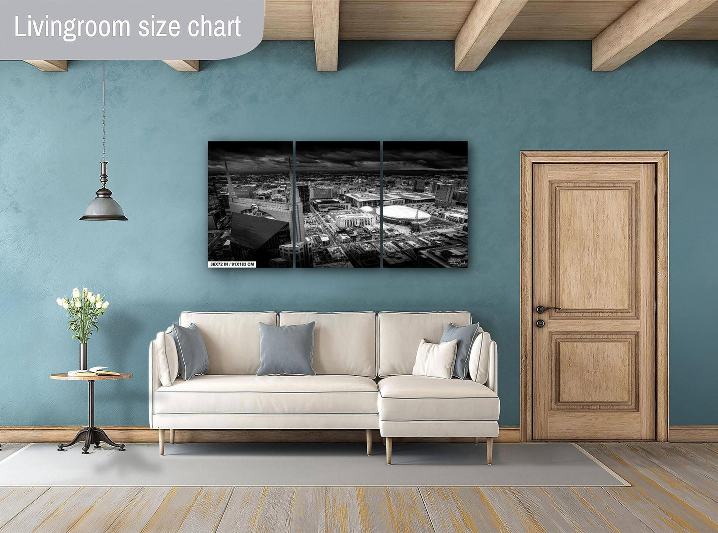 Nashville Skyline Photo Print - Cityscape Wall Art | Music City Photography Gift