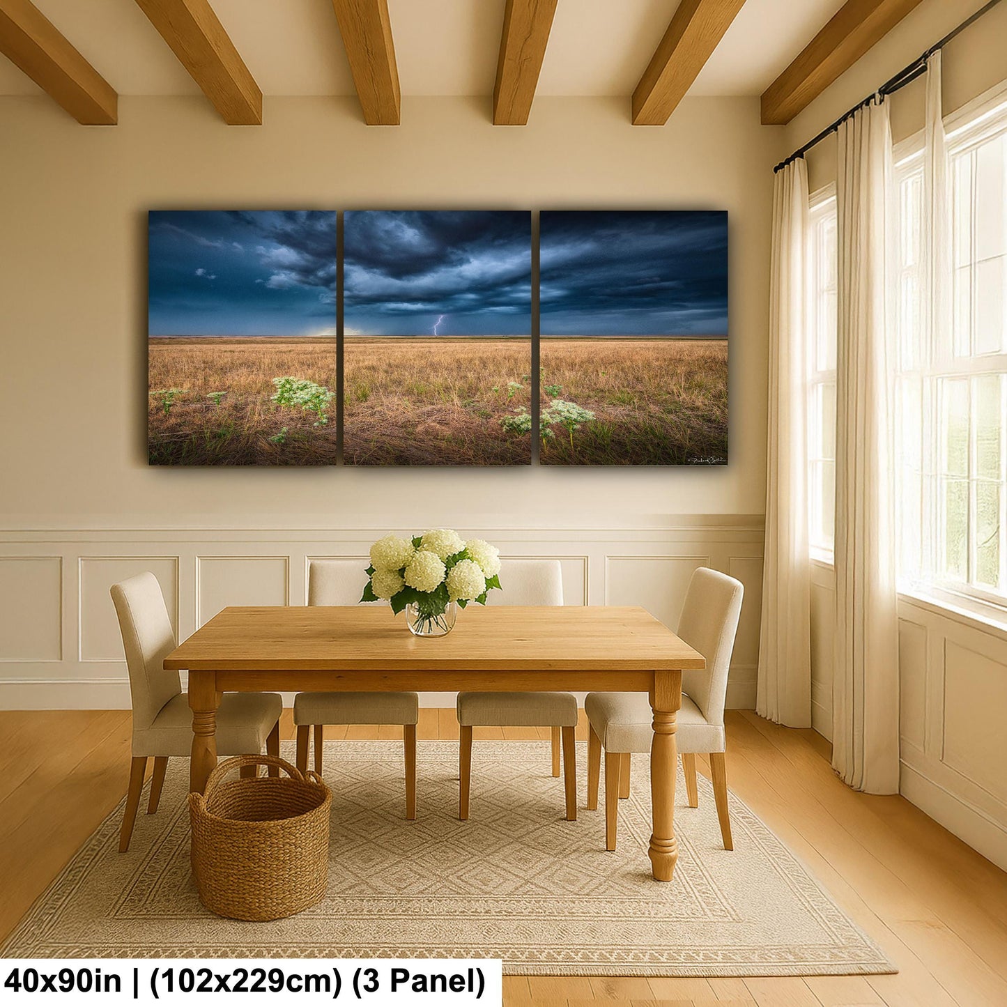 Thunderstorm Wall Art: Colorado Lightning - Ready to Hang