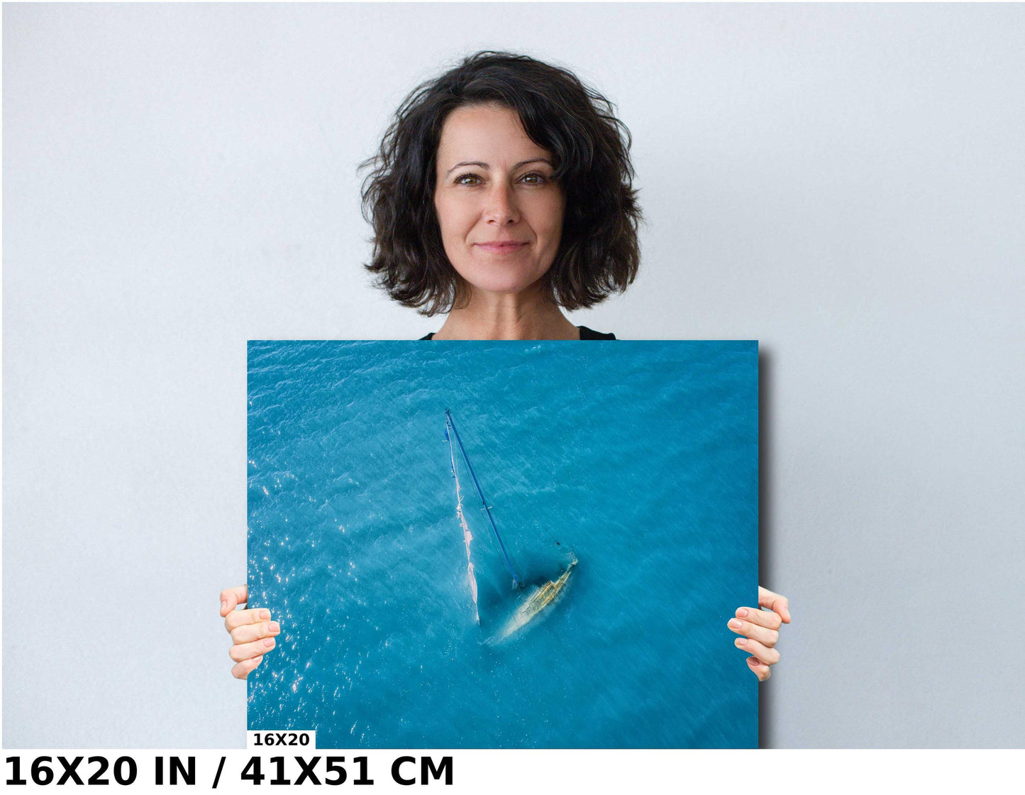 Shipwreck Sailboat Wall Art - Florida Keys Decor | Ready To Hang Canvas & Metal Print