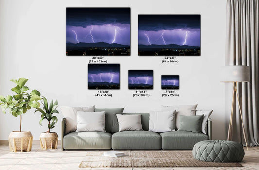Colorado Thunderstorm Photography Print - Wall Art Western Decor Landscape Photo