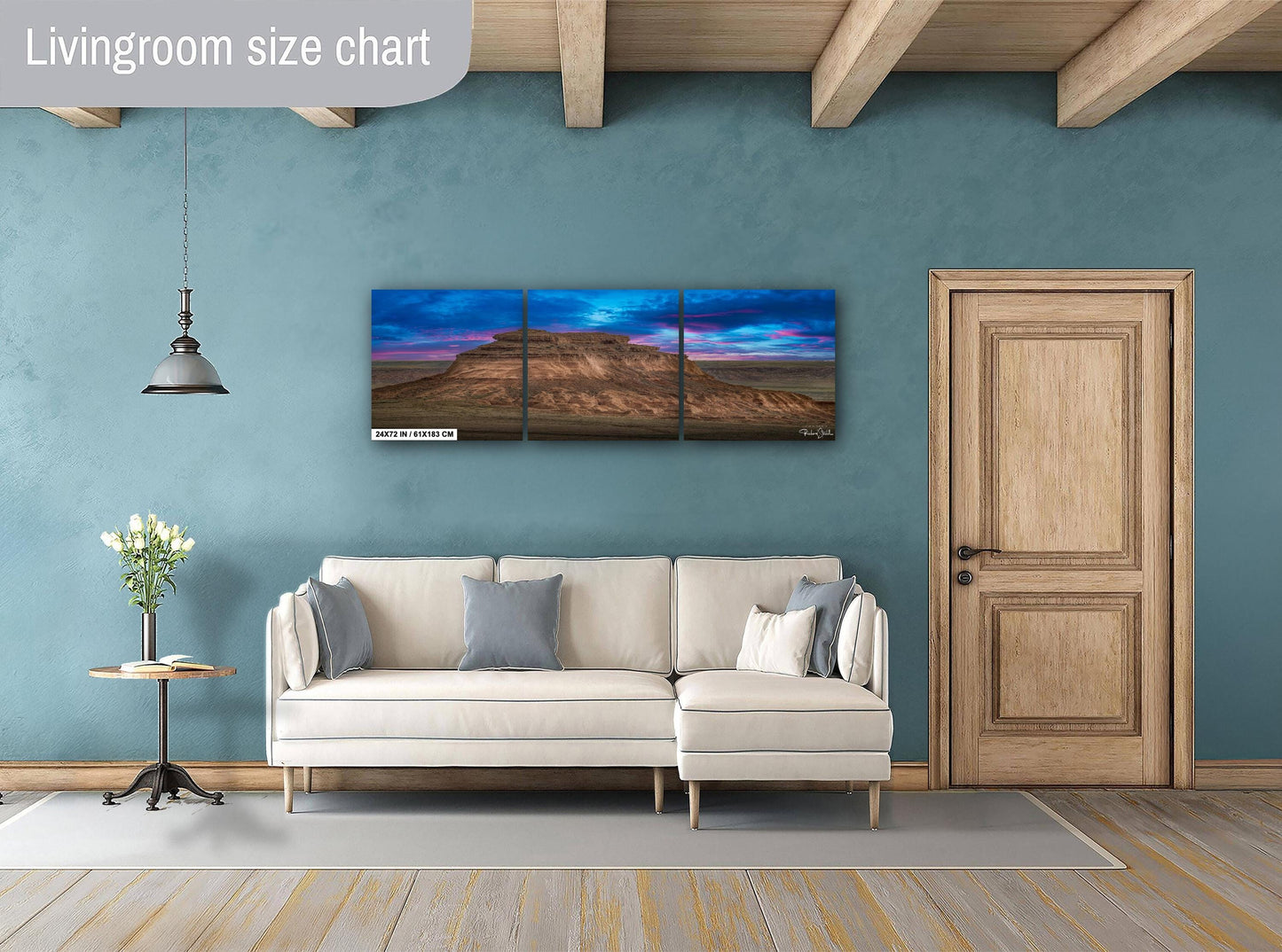 Pawnee National Grassland Print – Colorado Landscape Art | Rustic Nature Wall Decor